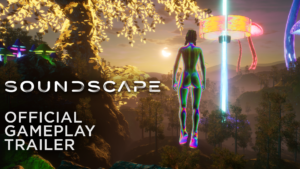 Soundscape Official Gameplay Trailer video thumbnail with a photo of Soundscape universe